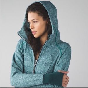 Lululemon Rare Green Scuba Hoodie